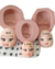 Molde De Silicone- Kit 3 Rostos Cabeça Boneca Doll Trio Blk3Doll + Olhos Adesivos Resinados ref.380a tam. PP