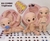 Molde de Silicone - Kit Bonecos Unissex Trigêmeos 10cm + Chupetas + Olhos Resinados Variados - Biscuit da Lu