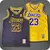 Kit 2 Regatas Lakers Preta + Lakers Amarela - comprar online