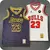 Kit 2 Regatas Lakers Preta + Bulls Branca - comprar online