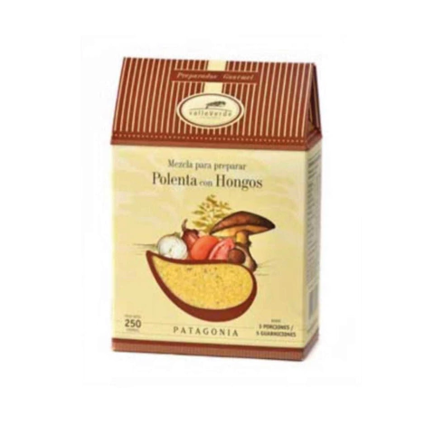 MEZCLA PARA PREPARAR POLENTA CON HONGOS - 250GR - VALLE VERDE