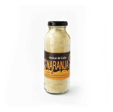 AZUCAR DE CAÑA CON TROZOS DE PIEL DE NARANJA - 200GR - RICCO