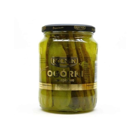 PEPINILLOS EN LAMINAS OGORKI KANAPKOWE - 720 - ROLNIK