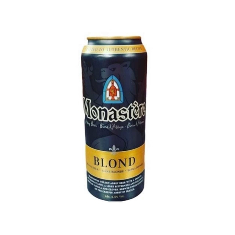 CERVEZA BLOND - 500ML - MONASTERE