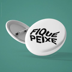 Botton Fique Peixe na internet