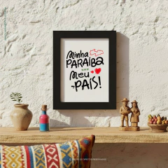 Quadro Minha Paraíba Meu País