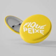 Botton Fique Peixe - comprar online