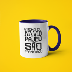 Caneca Riacho Do Navio alça e interior coloridos - comprar online