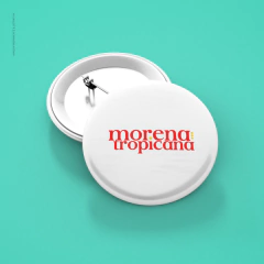 Botton Morena Tropicana