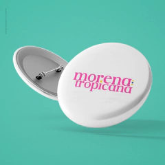 Botton Morena Tropicana