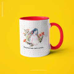 Caneca Pariremos com Amor - comprar online