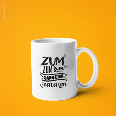 Caneca Capoeira Mata Um alça e interior coloridos - comprar online