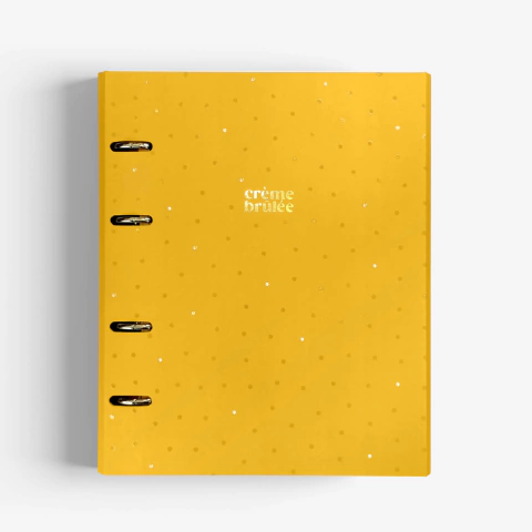 Fichário Macchiato - Crème Brulée