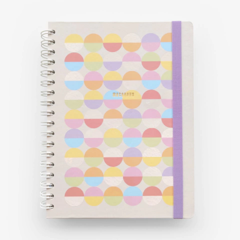 Caderno Colegial - Macarons