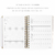 Clean Planner Permanente - Azul Glacial - Macchiato - Loja Online de Papelaria