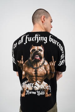 DOG OVER SIZE TEE - 01416-242