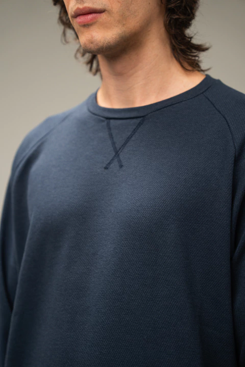 DIAGONAL NRW JEANS REG SWEATSHIRT - 08001-261 - tienda online
