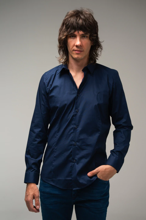 WILLIAM SIMPLE SLIM SHIRT - 17513-000 - Narrow Jeans | Tienda Online Oficial