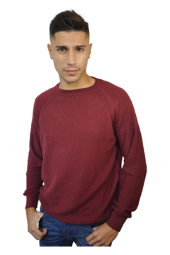 LECCE FULL TEXTURE SWEATER - 11506-231 - Narrow Jeans | Tienda Online Oficial