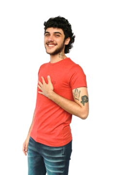 BASIC SLIM TEE - tienda online