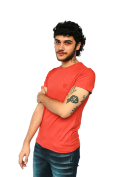 BASIC SLIM TEE - Narrow Jeans | Tienda Online Oficial