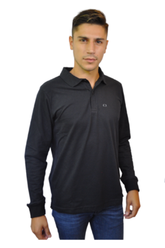 NARROW DENIM 68 LONG SLEEVE REG POLO - 05501-231 - comprar online