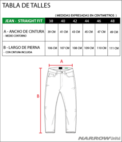 MONTELLANO STRAIGHT JEAN - 13006-242