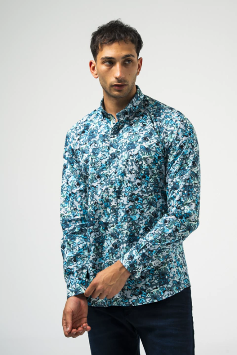 FROST DOT FULL SLIM SHIRT - 17319-182 - comprar online