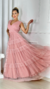Vestido Longo Com Babados Três Marias Sem Manga Rose - comprar online