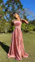 Vestido Longo Rose Fran Tomara que caia Com Fenda Enorme - comprar online