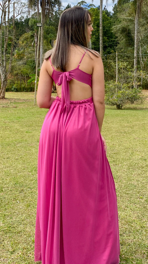 Vestido Sofia Pink de alcinha