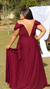 Vestido Bella Marsala Ombro A Ombro na internet