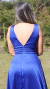 Vestido Longo Azul Royal Com Fenda Luana - ♡ Atelie Danieli Jeniffer |  Vestidos de Festa