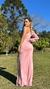 Vestido Longo Rose Bianca Manga Nula Com Abertura Lateral E Fenda - ♡ Atelie Danieli Jeniffer |  Vestidos de Festa