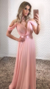 Vestido Rose Ombro A Ombro Bella na internet