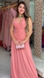 Vestido Nina Rose De Alça Sereia Com Grapeado - ♡ Atelie Danieli Jeniffer |  Vestidos de Festa