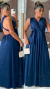 Vestido Infinity Multiformas Azul Marinho - comprar online