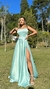 Vestido Longo Verde Fran Tomara Que Caia Com Fenda Enorme
