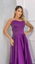 Vestido Longo Fúcsia Fran Tomara Que Caia Com Fenda Enorme na internet