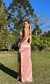 Vestido Longo Sereia Rose Com Alça E Fenda Maya - ♡ Atelie Danieli Jeniffer |  Vestidos de Festa