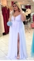 Vestido Branco Ombro A Ombro Com Fenda Isabelly - ♡ Atelie Danieli Jeniffer |  Vestidos de Festa