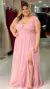 Vestido Ombro A Ombro Rose Com Fenda Isaabelly - ♡ Atelie Danieli Jeniffer |  Vestidos de Festa