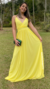 vestido Sofia amarelo - loja online