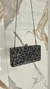 Imagem do Clutch Pedraria Quadrada Bolsa De Festa Preta
