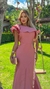 Vestido Longo Rose Jade Sereia Um Ombro Só Com Babado - ♡ Atelie Danieli Jeniffer |  Vestidos de Festa