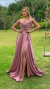 Vestido Longo Nay Rose Tomara Que Caia Com Decote De Laço - comprar online