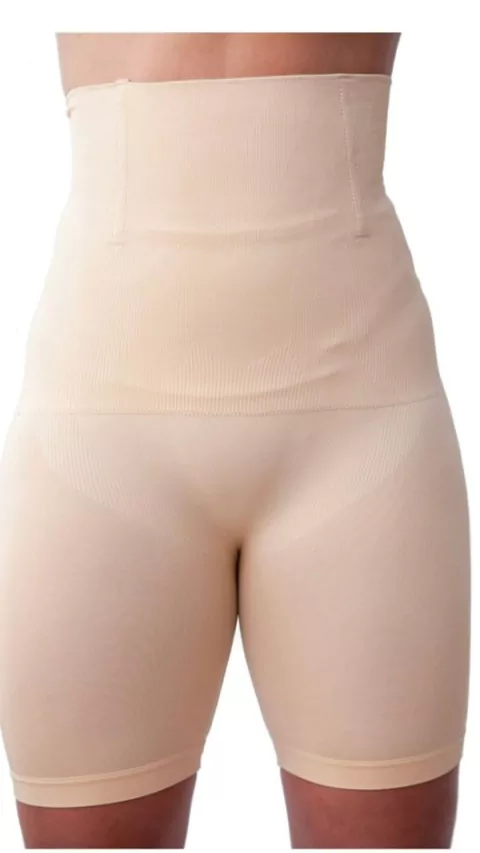 Shorts Mágico Modeladora Alta Compressão Com Barbatana