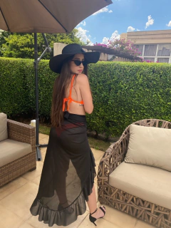 Saída pareô preta - comprar online