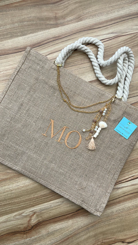 BOLSA PRAIA JUTA PERSONALIZADA - comprar online