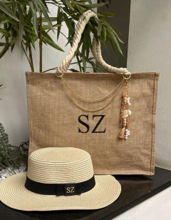 kit bolsa Juta + chapéu Paris 1.0